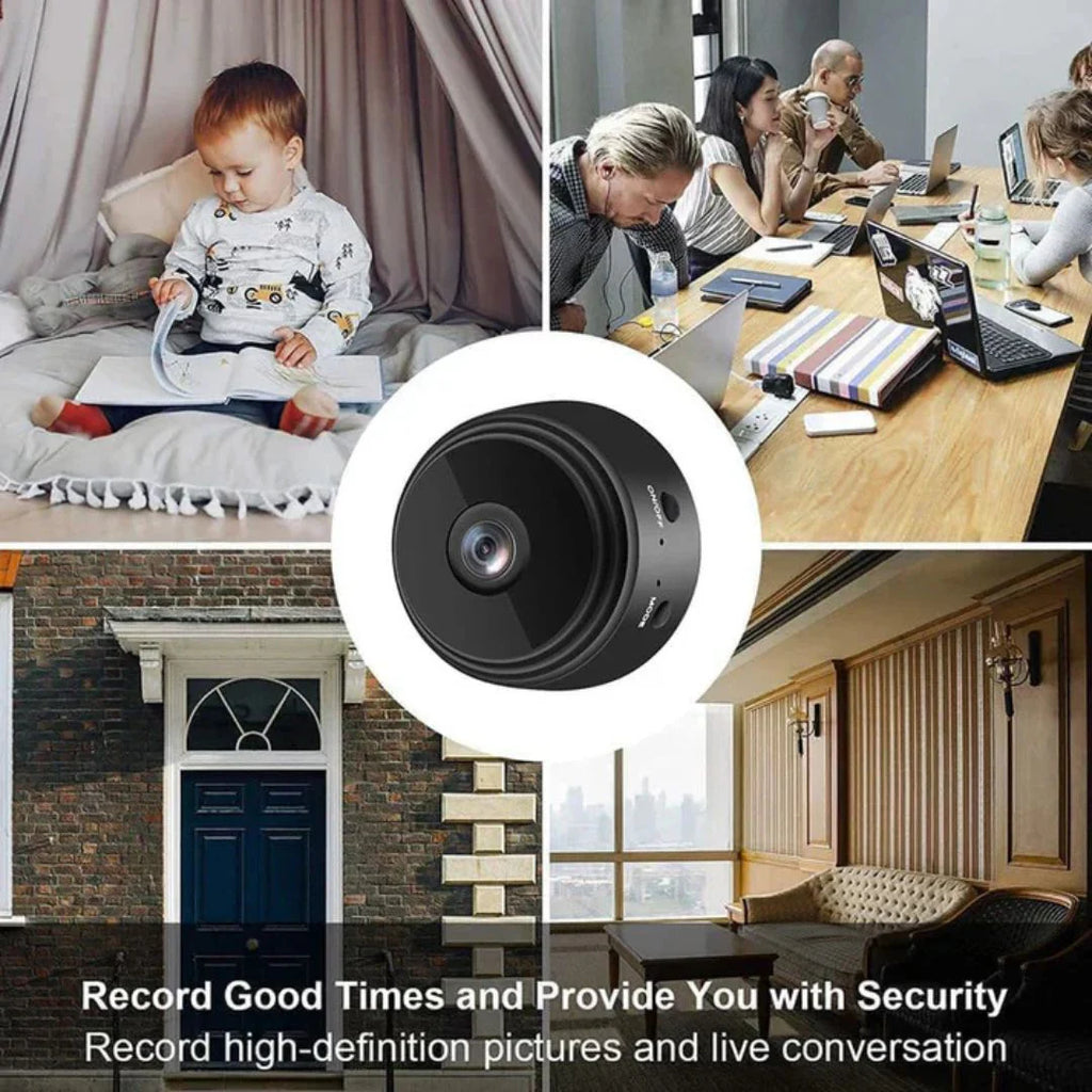 Pack of 2 - HD Magnetic Mini Security Camera