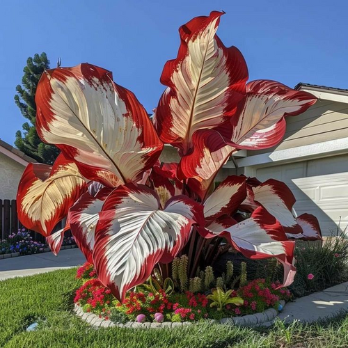 Giant Alocasia Seeds – Exotic Tropical Beauty for Home Gardens | Pack of 500 Seeds