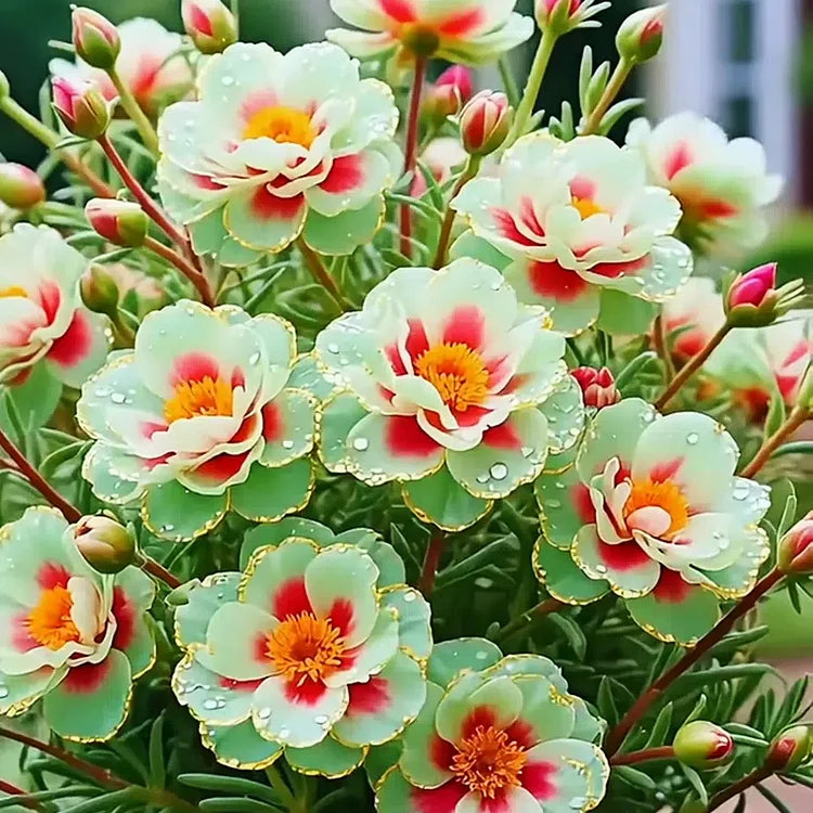 Premium Golden Lace Portulaca Seeds – Bright Double Blooms | Pack of 500