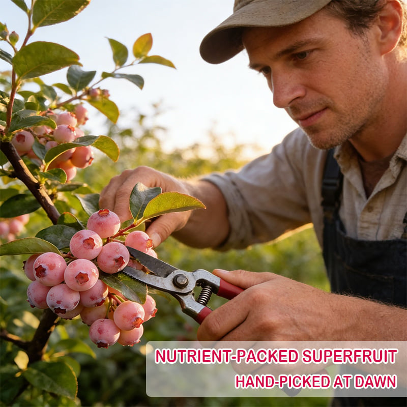 Premium Pink Blueberry Seeds (Pack of 500) – Sweet, Rare & Deliciously Unique