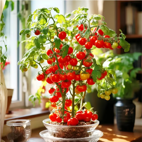 Ruby Watermelon Seeds for Pots – Grow Fresh Mini Watermelons Easily | Pack of 500 Seeds