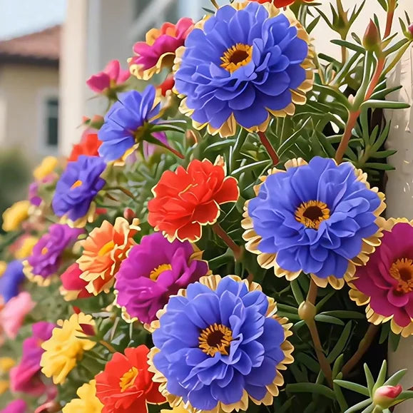 Premium Golden Lace Portulaca Seeds – Bright Double Blooms | Pack of 500