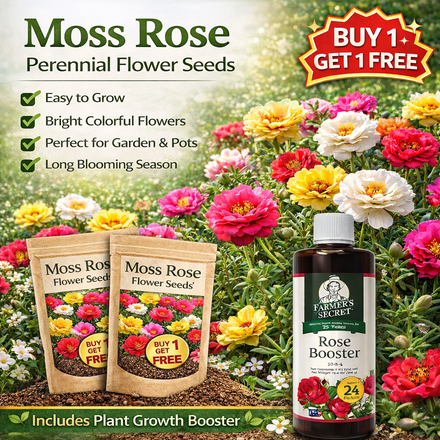 Premium Organic Mushroom Harvest Grow Kit Seeds – Pack of 500