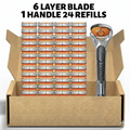 Smart Shave Deal – 48 High-Performance Razor Refills + FREE Handle